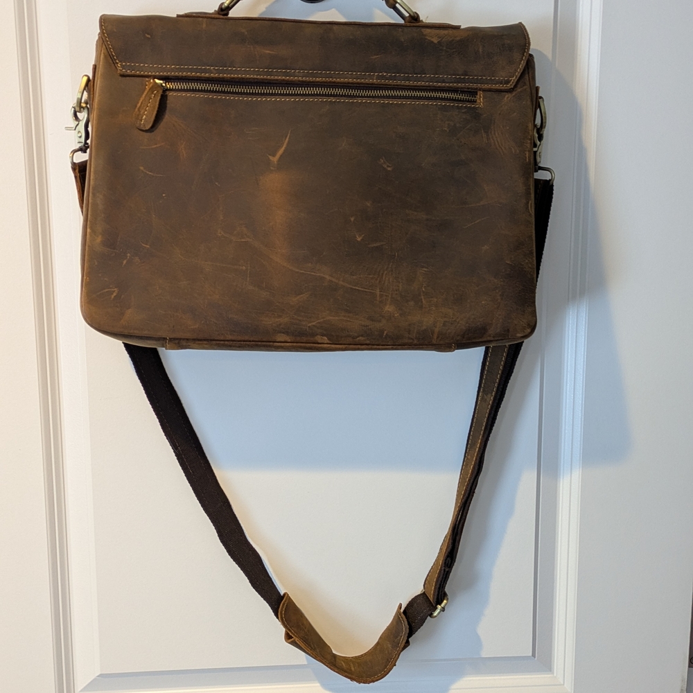 Leather Briefcase - Picture 2 of 4